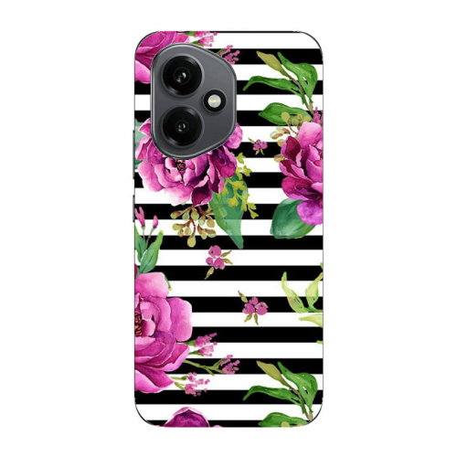 Honor Magic 400 Roses on the line Transparent Silicone TPU Θήκη